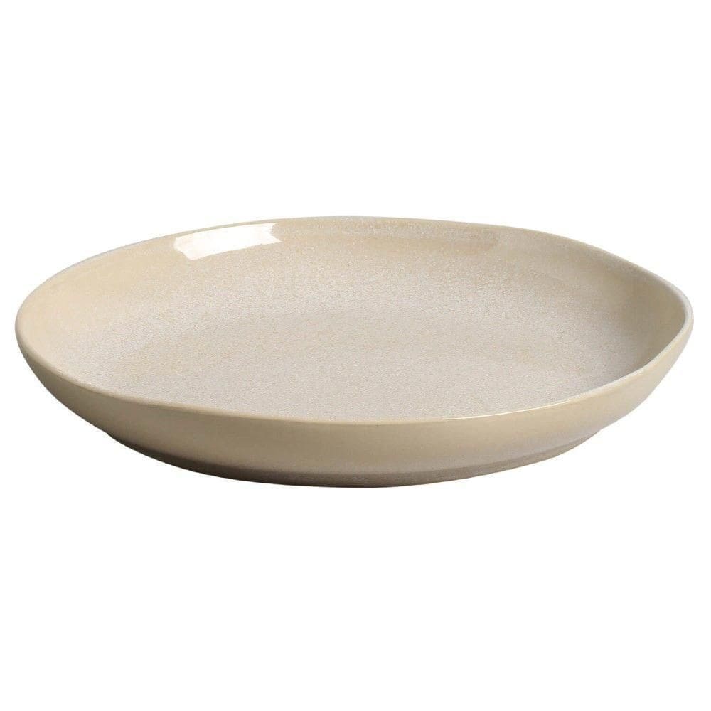 Travessa Redonda Grande 36 Cm Orgânico Latte Porto