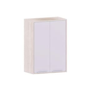 Armário Aéreo 60cm 2 Portas Art Luciane Móveis Pátina-cinza Cristal