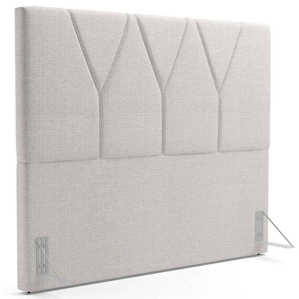 Cabeceira Cama Casal 140cm Aura Linho W01 Champanhe - Mpozenato