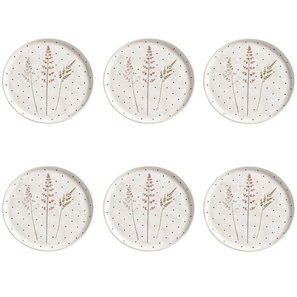 Conjunto De Pratos De Sobremesa 06 Peças Bio Floralis Porto