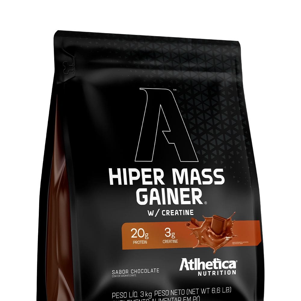 Hiper Mass Gainer Atlhetica Nutrition (3kg) Chocolate