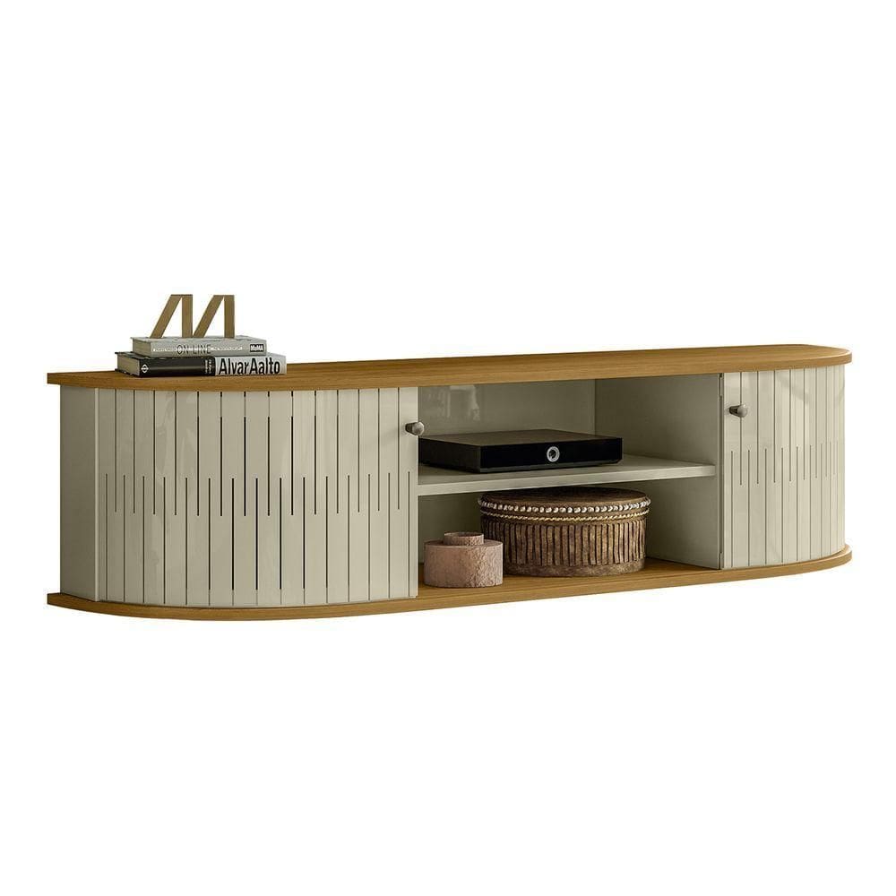 Rack Bancada De 60 Pol 136cm Helena Z10 Cumaru Opala Mpozenato