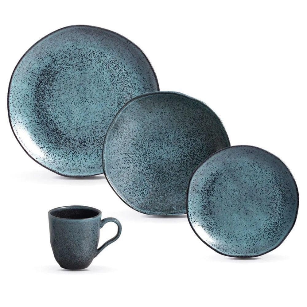 Aparelho De Jantar 16 Peças Orgânico Petroleum Porto