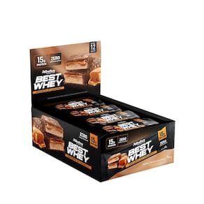 Best Whey Bar Zero Display Atlhetica Nutrition Caramelo