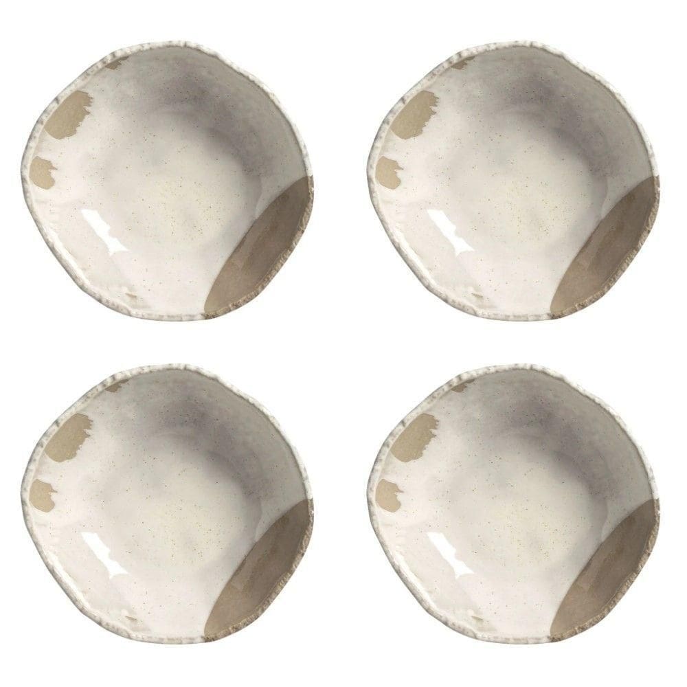 Conjunto De Pratos Fundos 04 Peças Orgânico Eco Pampa Porto