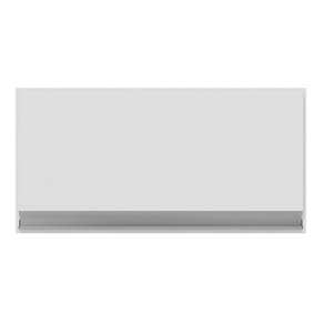 Armário Aéreo Geladeira 60cm 1 Porta Basculante Andréia Branco - Ajl Móveis