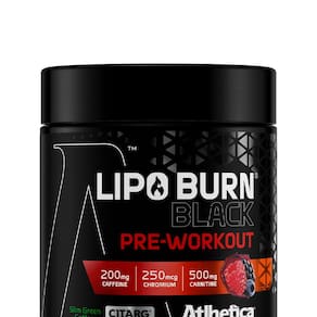 Lipo Burn Black Atlhetica Nutrition (200g) Frutas Vermelhas