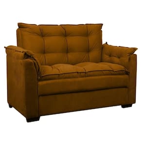 Sofá Confortável 1,40 Pequeno Compacto Small Cobre