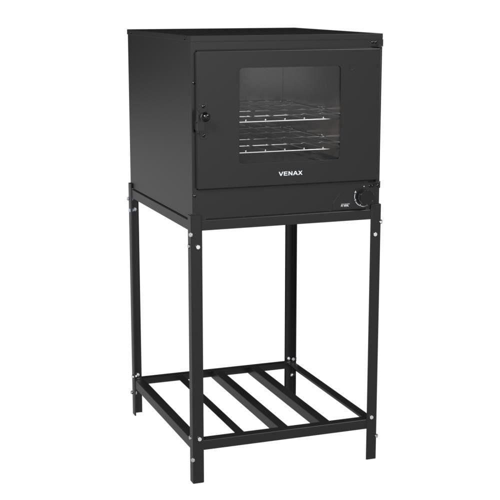 Forno Industrial Venax FI 109L Com Base Preto Gás GLP