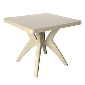 Mesa De Plástico Forte Nature Duoplastic Bege