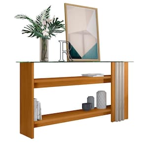 Aparador De Sala Com Prateleiras 150cm Fire Z10 Off Cinamomo Mpozenato