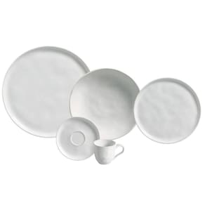 Aparelho De Jantar 30 Peças Bio New White Porto