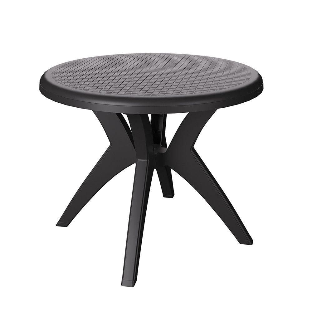 Mesa De Plástico Forte Deluxe Duoplastic Preto