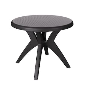 Mesa De Plástico Forte Deluxe Duoplastic Preto