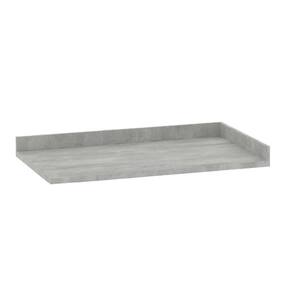 Tampo Para Balcão Canto Reto 95cm Premium Luciane Móveis Concreto
