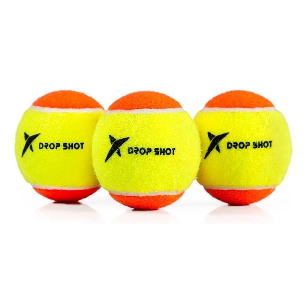Bola Beach Tennis Drop Shot Itf Stage 2 Pro Com 03 Bolinhas