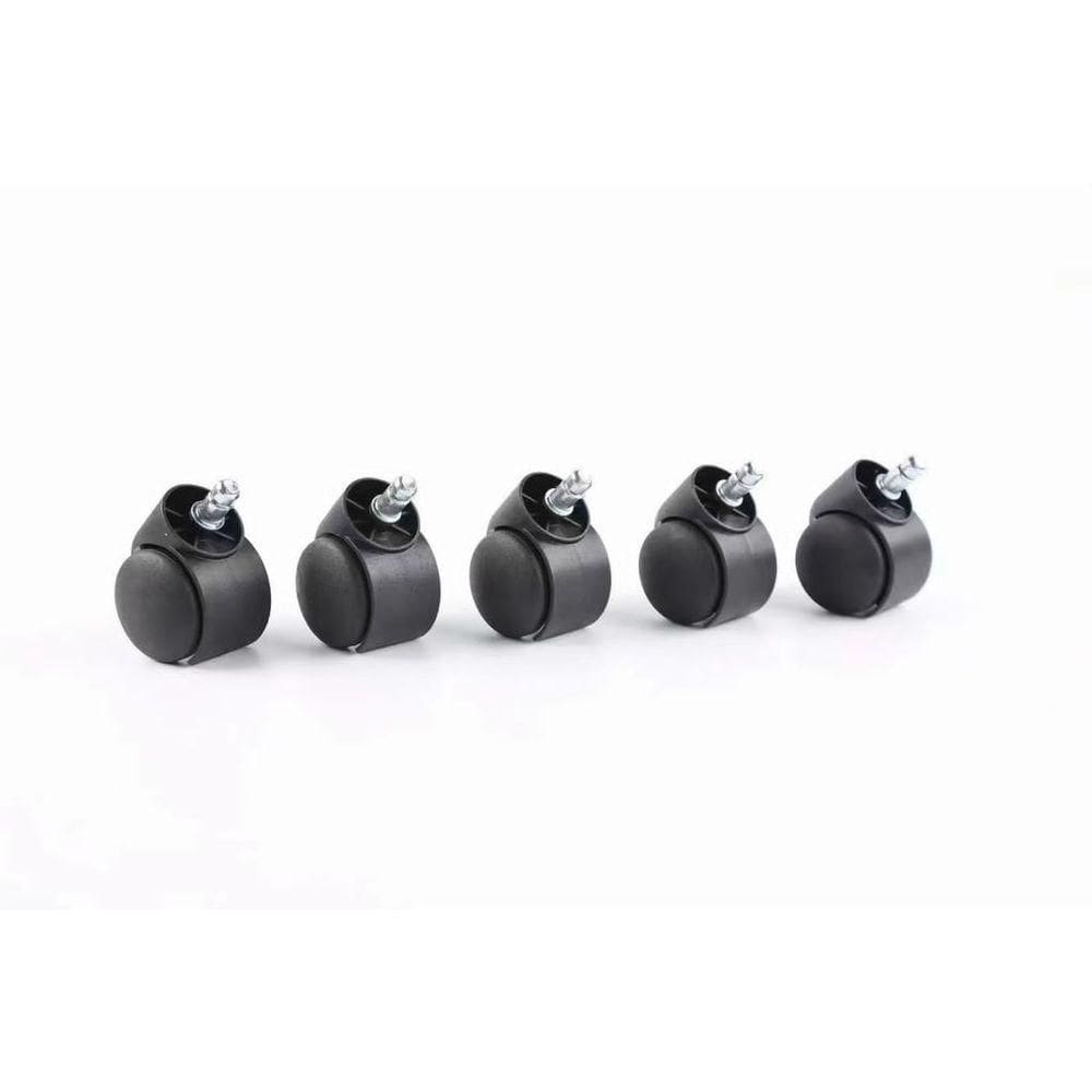 Kit Pistão Classe 1 + 5 Rodízios Para Cadeira Giratória - Solução Completa
