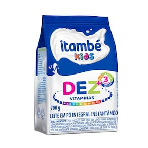 Leite em Pó Itambé Kids Dez Vitaminas Instantâneo