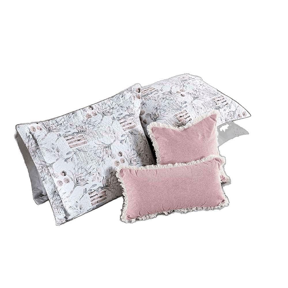 Cobre Leito Queen Sensuale 3 Peças Protea - 80% Algodão 20% Poliéster