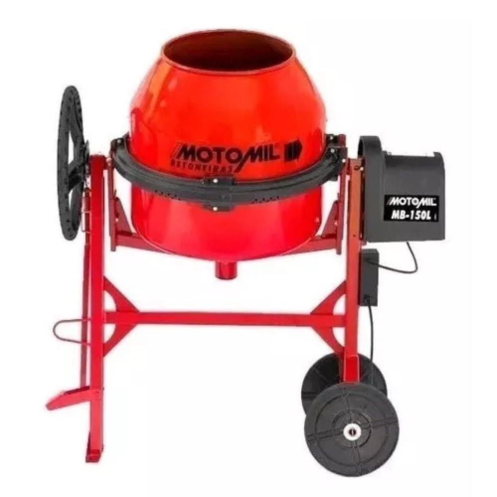 Betoneira 150 Litros Com Chave De Segurança MB150L Motomil