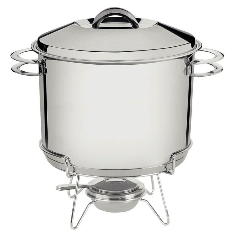 Rechaud Tramontina Solar 7,8L Aço Inox Fundo Triplo com Foga