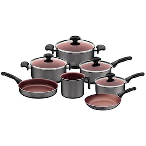 Jogo de Panelas Tramontina Vermont 7 Peças Antiaderente Tamp