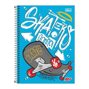 Caderno Espiral Grande Universitário D+ 20 Matérias Feminino/Masculino 400 Folhas Capa Dura - Tilibra