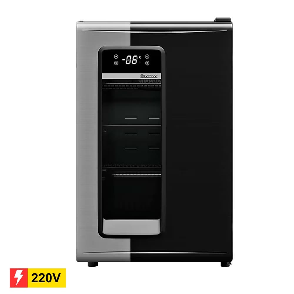 REEMBALADO: Cervejeira Gelopar GRB-100 Frost Free com Display Digital Preta 95L- 220V