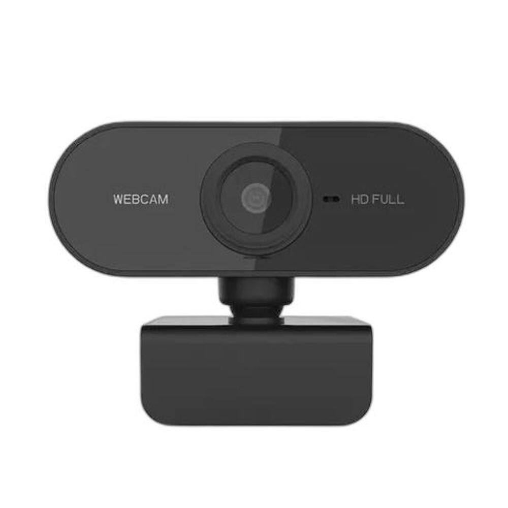 Webcam HD 1080p com Foco Automático e Microfones Integrados