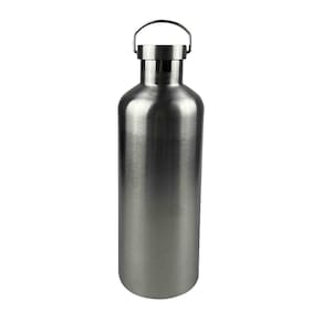 Garrafa Térmica Aço Inox 1,0 Litros Água Gelada 24h Academia Viagem