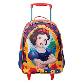 Mochila De Rodinha 16 Princesa Disney Branca De Neve Xeryus