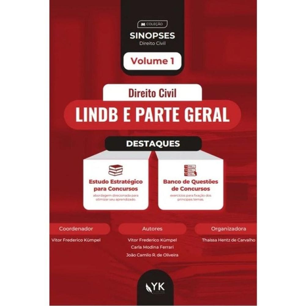 Direito Civil - Lindb E Parte Geral - 2025 - Vol. 1
