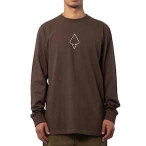 Camiseta MCD Manga Longa Classic WT25 Masculina Marrom Ruina