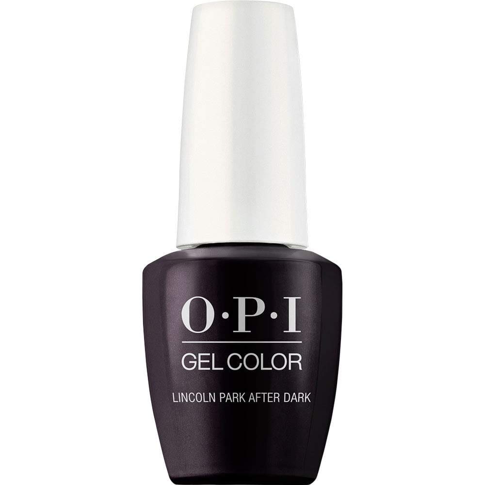 Verniz de unhas OPI GelColor Lincoin Park After Dark 15mL roxo
