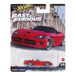 Carro fundido Hot Wheels Fast & Furious 1:64 para colecionadores