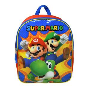 Mochila CocoMelon Boys` Modern Red com estampa de Mario