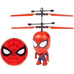 Helicóptero IR World Tech Toys Marvel Spider-Man Voando 9 cm