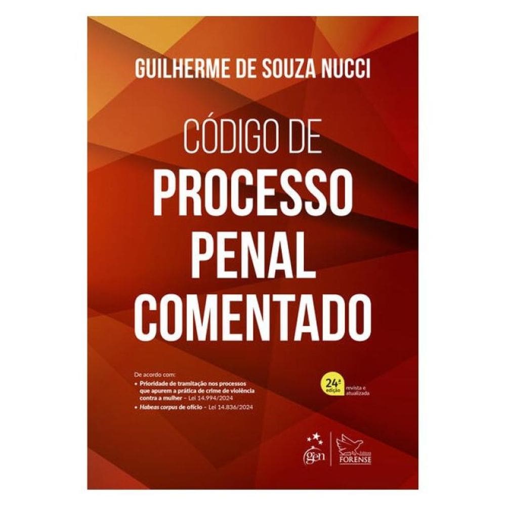 Código De Processo Penal Comentado - 24ª Edição 2025