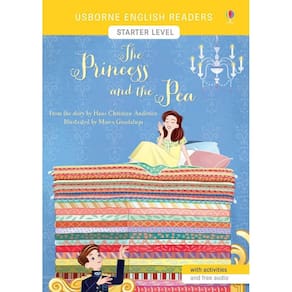 The Princess And The Pea - Usborne English Readers - Level Starter - Book With Activities And Free Audio