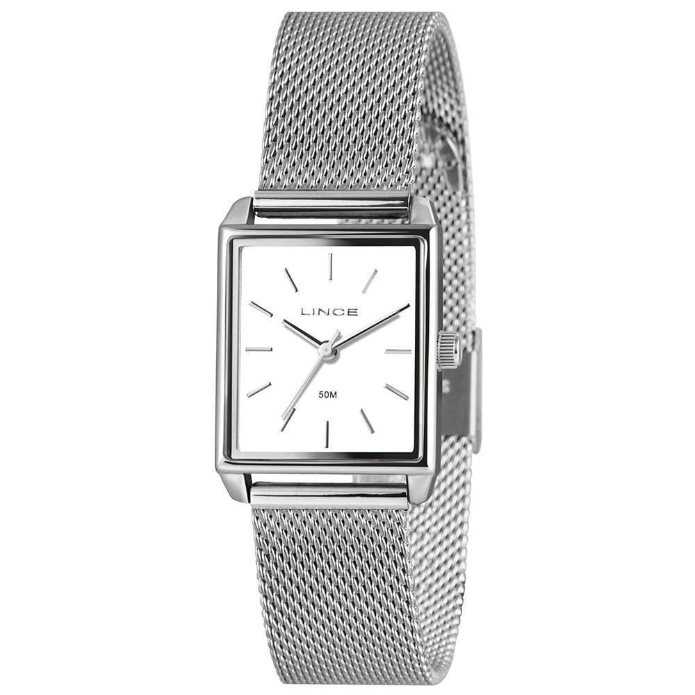 Relógio Feminino Lince Mini Branco 50M