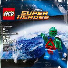 Conjunto exclusivo de sacos plásticos LEGO 2014 #5002126 Martian Manhunter