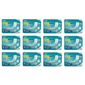 kit Absorvente Adulto Masculino Dry Man (12 Pacotes C/10 Un)
