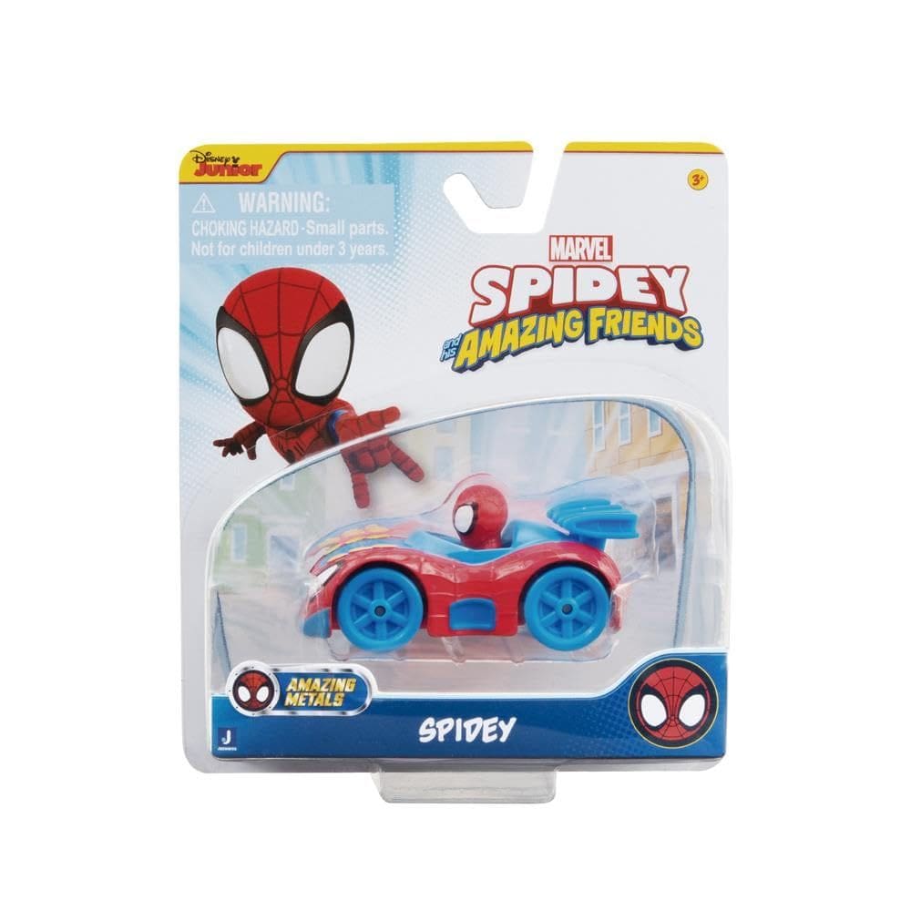 Race Car Spidey e seus incríveis amigos Amazing Metals 1:64