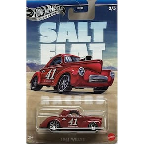 Brinquedo Hot Wheels Silver Series Salt Fiat Racers 1941 Willys