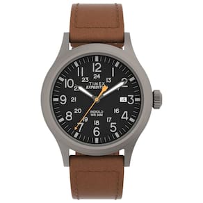 Relógio Timex Expedition Scout para homens, estojo de 40 mm, cinza, preto