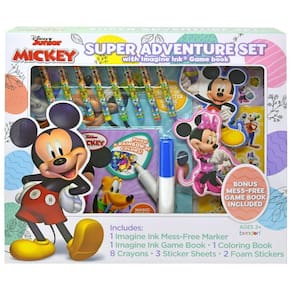 Conjunto de atividades Mickey & Minnie com Imagine Ink para crianças a partir de 3 anos