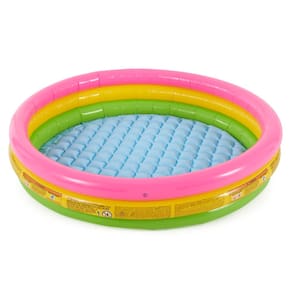 Piscina inflável Intex Sunset Glow 147 cm x 33 cm 280 L com adesivo