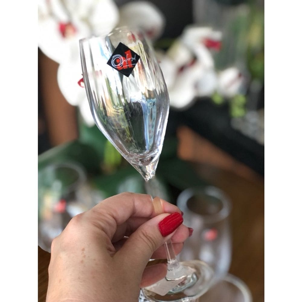 Unidade taça para espumante 170ml cristal effect Oxford
