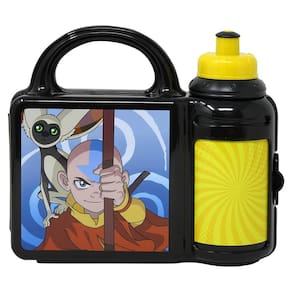 Lancheira UPD The Last Airbender Avatar preta para crianças