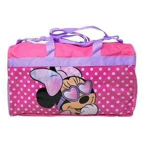 Mochila Disney Girls rosa média Minnie Mouse Design